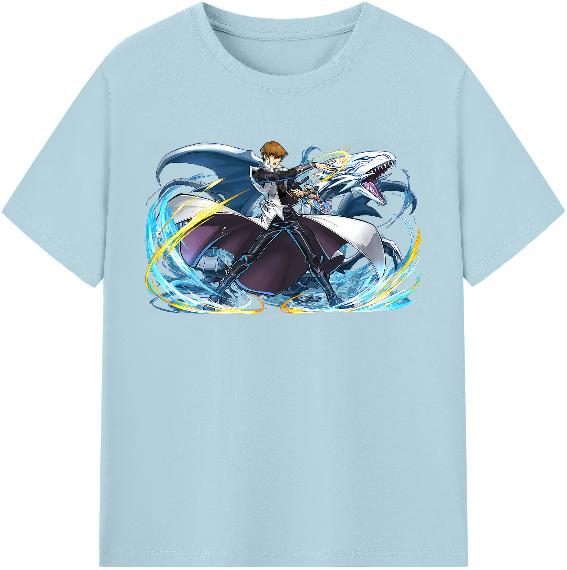 （画像用） 遊☆戯☆王 Yu-Gi-Oh! 綿100％半袖Tシャツ（フロントプリント）